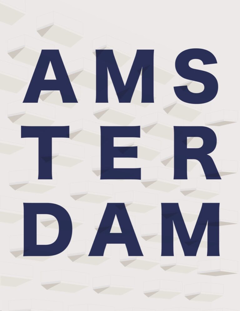 Modern Poster Design + maps