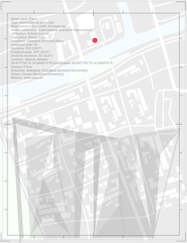 Modern Poster Design + maps